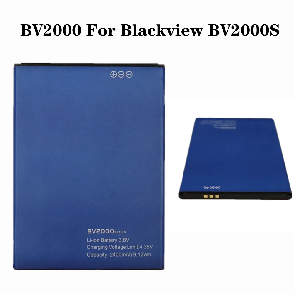 

Новый высококачественный аккумулятор BV2000 для Blackview BV 2000S BV2000S, литий-ионный аккумулятор большой емкости 2400 мАч
