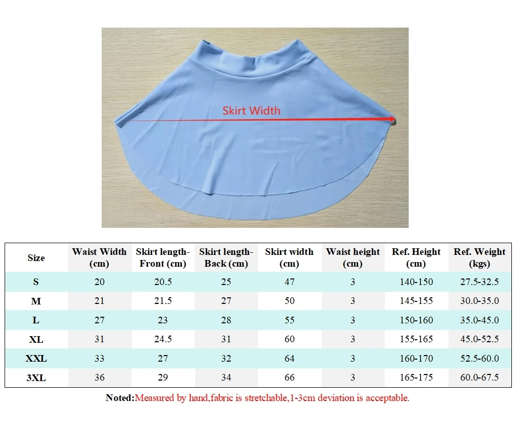 Heißer Verkauf Hohe Qualität Viele Farben Nylon Spandex Yoga Sport Kinder Mädchen Frauen Erwachsene Ballett Tanz Röcke – Detail 1