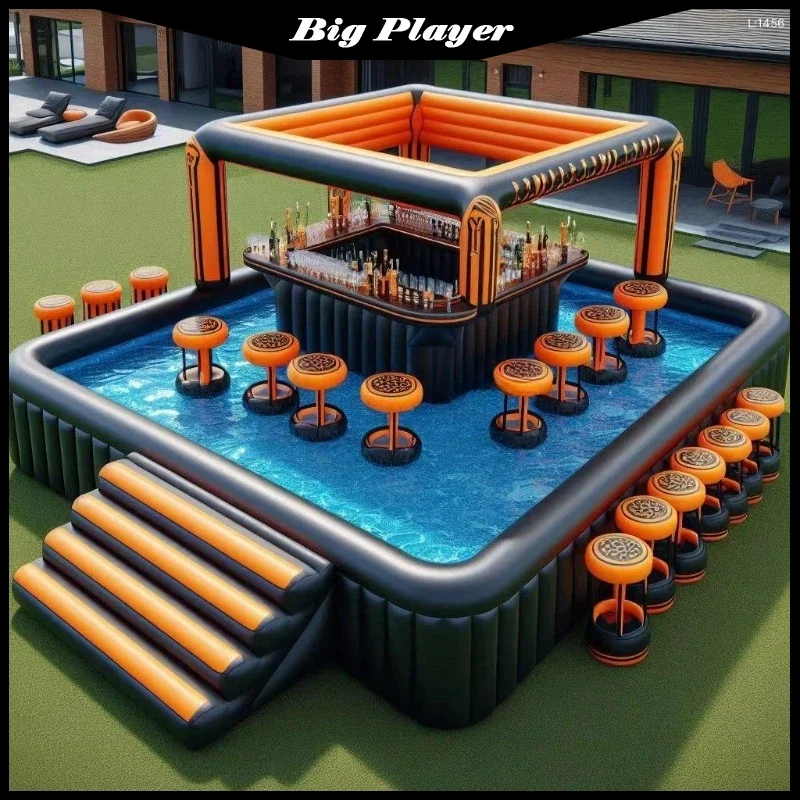 Floating Bar Support Floating Bar with Seat: The Ultimate Backyard Pool Companion You Didn’t ...