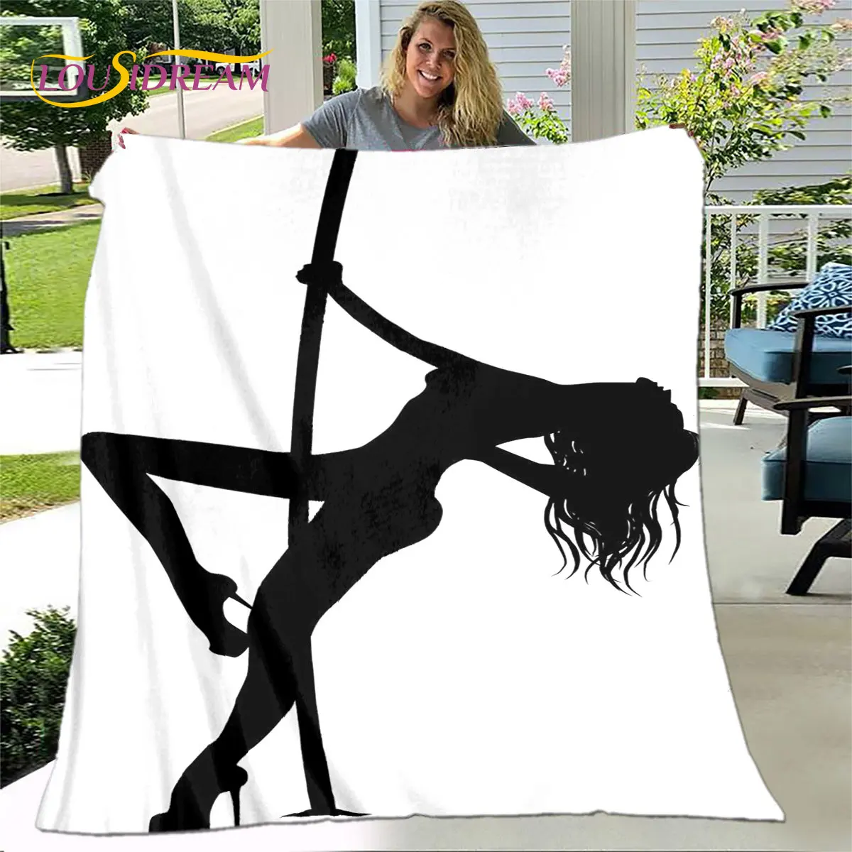 

Cartoon Anime Cute Sexy Beauty Girl Blanket,Flannel Blanket Throw Blanket,Warm Blanket for Home Living Room Bedroom Beds Sofa