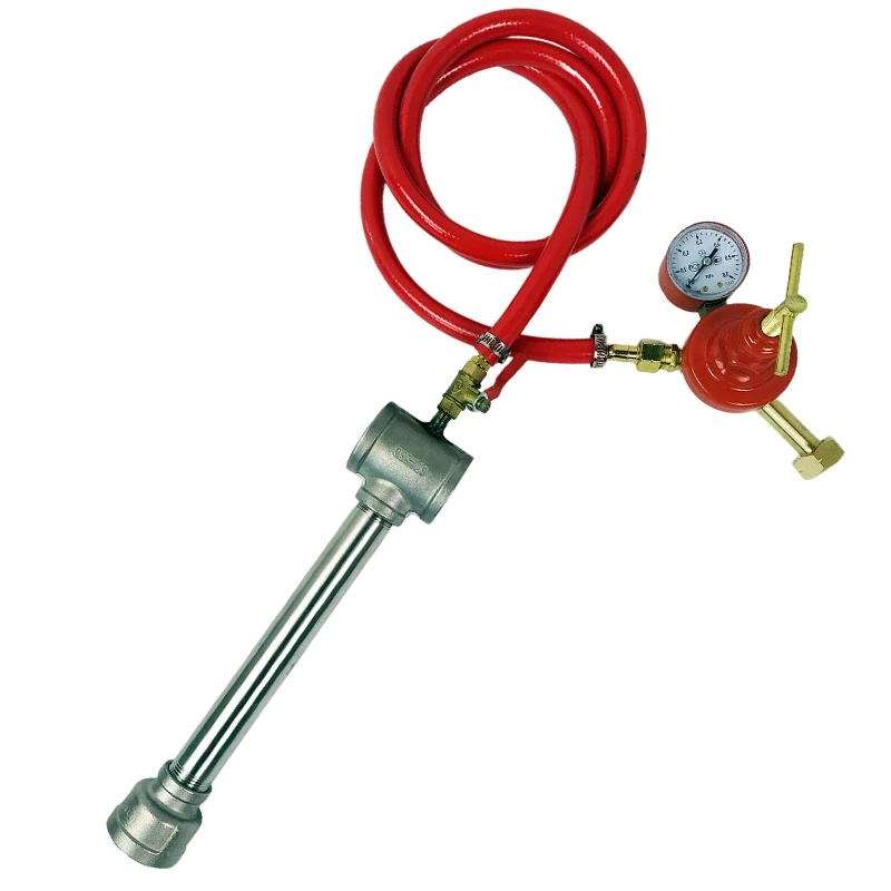 LSMIITTH Propane Gas Burner with Regulator, 100,000 BTU, Propane Furnace  Burner Forge Foundry Raku Kiln Blacksmith Farrie Knife - AliExpress