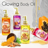 AILKE huile de Massage corporel éclaircissante, hydratante, Anti-rides, ridules sèches, élimination des taches foncées pour tous les Types de peau, 300 ml 2