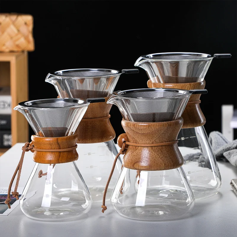 manual coffee filter 400/600/800ml high 