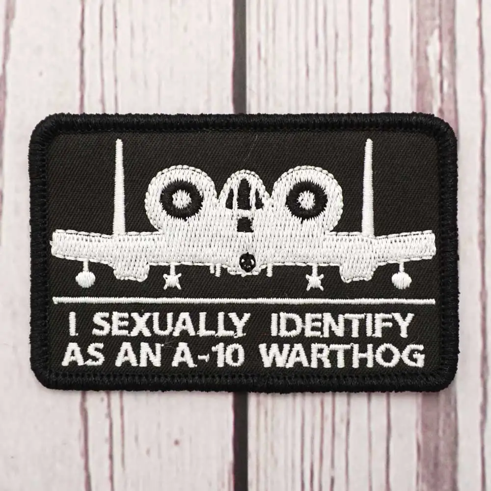 Air Force A-10 Warthog Thunderbolt Geborduurde Patch | Strijkpatches | Military Airsoft - Foto 4
