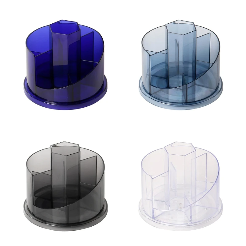 

Rotation Pen Holder 7 Compartment Bedroom Dormitory Makeup