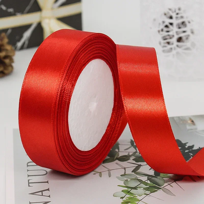 25-Yard Satin Ribbon for Gift Wrapping and Crafting
