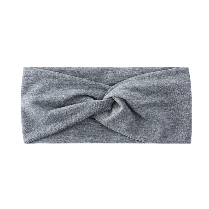 10 Fasce Per Capelli Annodate Donna | Larga 3 Cm Elastica | Turbante Morbido Alla Moda | Accessori Capelli Colorati