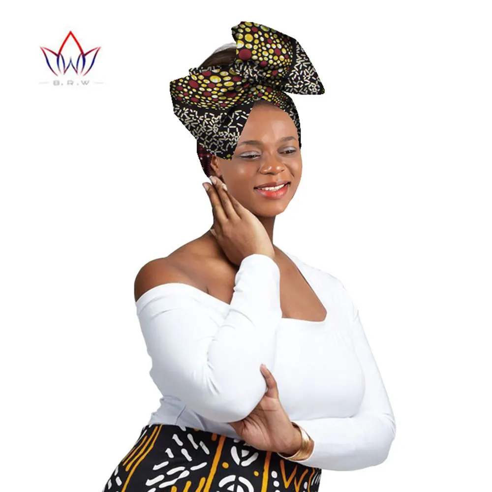 Christmas 2023 Print African Head Scarf African Headwraps Womens Adults African Headwear Hair Accessories 50*180cm WYB477