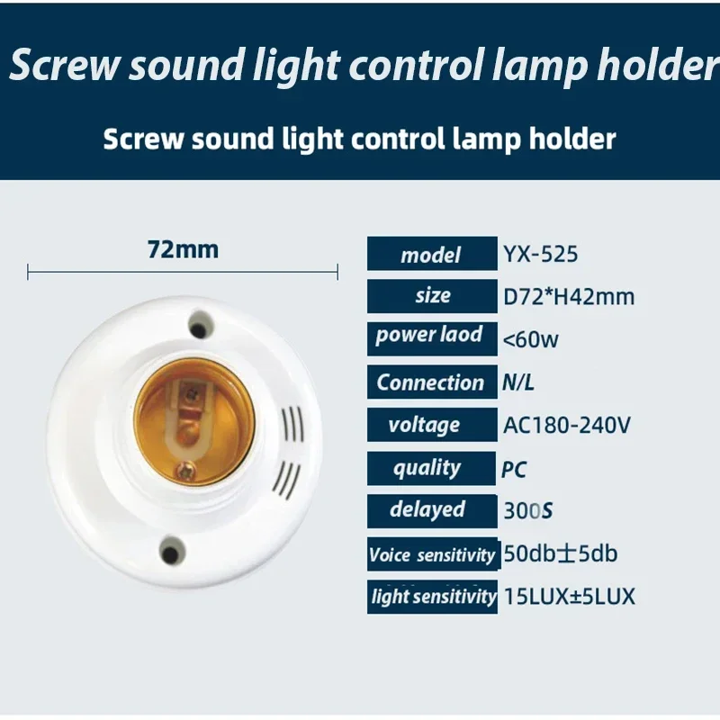 Lamp Socket Socket Holder E27 Screw Cap Socket AC180-240V Ceiling Light Lamp Bulb Fixing Base Stand Light Bulb Holder Lamp Socket Lighting Accessories