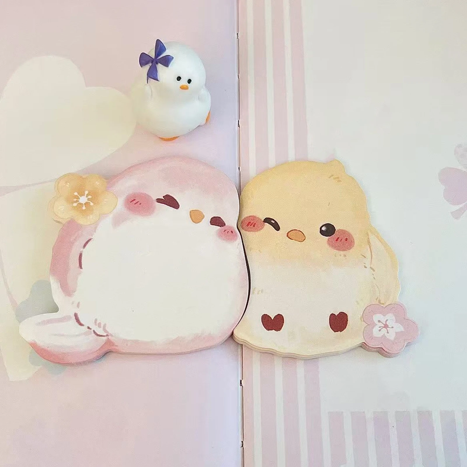 20 Sheets Cute Cartoon Animal Sticky Notes, Memo Sticky Note Animal Notepad Page Markers Flags for Home School Office - 2