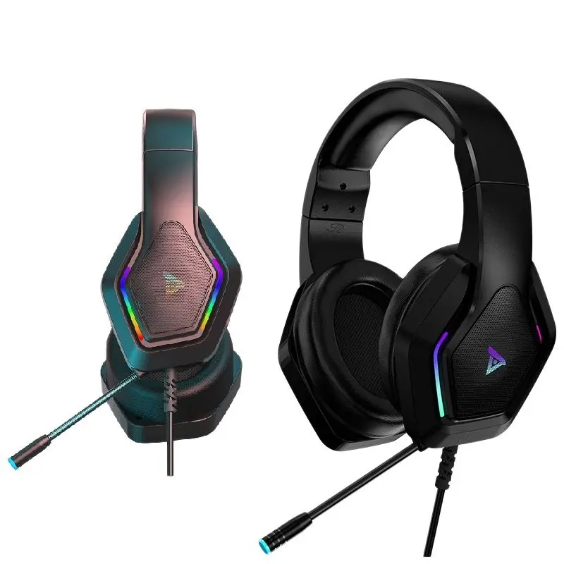 Игровые наушники RGB гарнитура онлайн-класса игровая для прямых трансляций