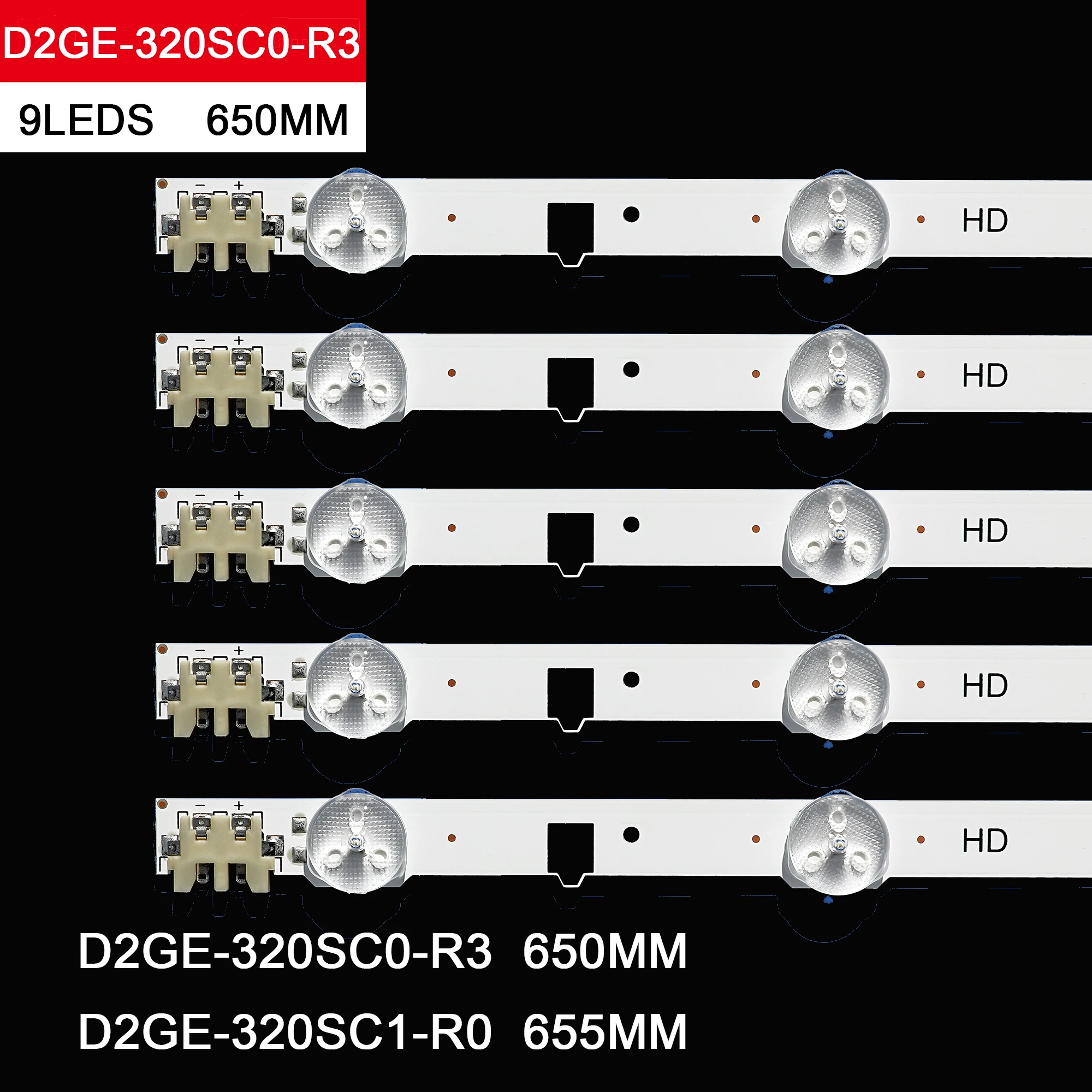 2013SVS32H Ue32f5000AK UE32F6200AK D2GE-320SCO-R0 UA32F4088AR UA32f4100AR backlight LUMENS D2GE-320SC0-R3 650MM 9LED 32 inch led light