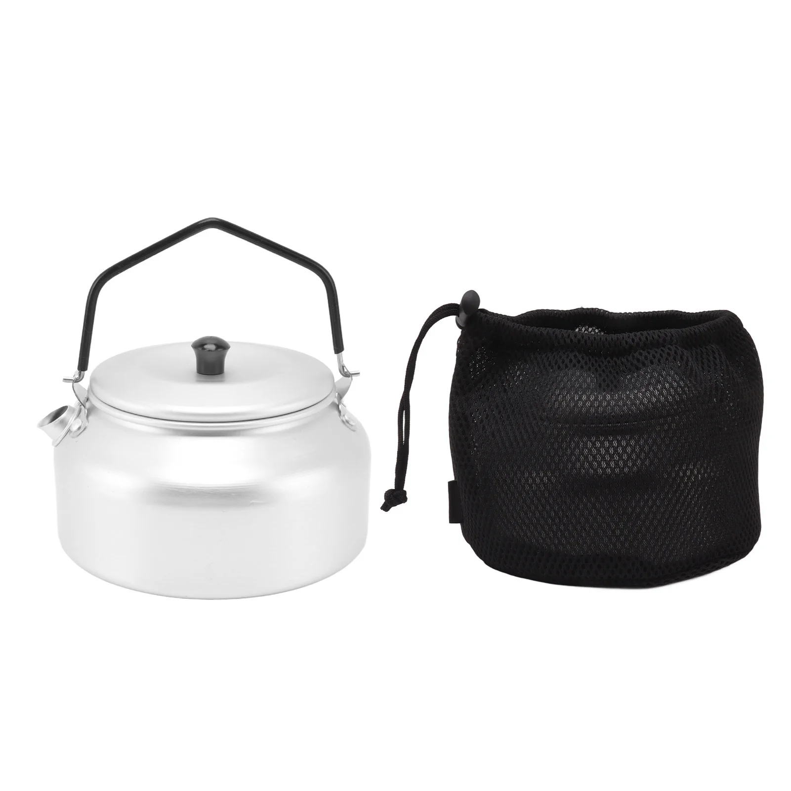 Camping Kettle Lightweight Aluminum Alloy Portable Camp Tea Pot Coffee