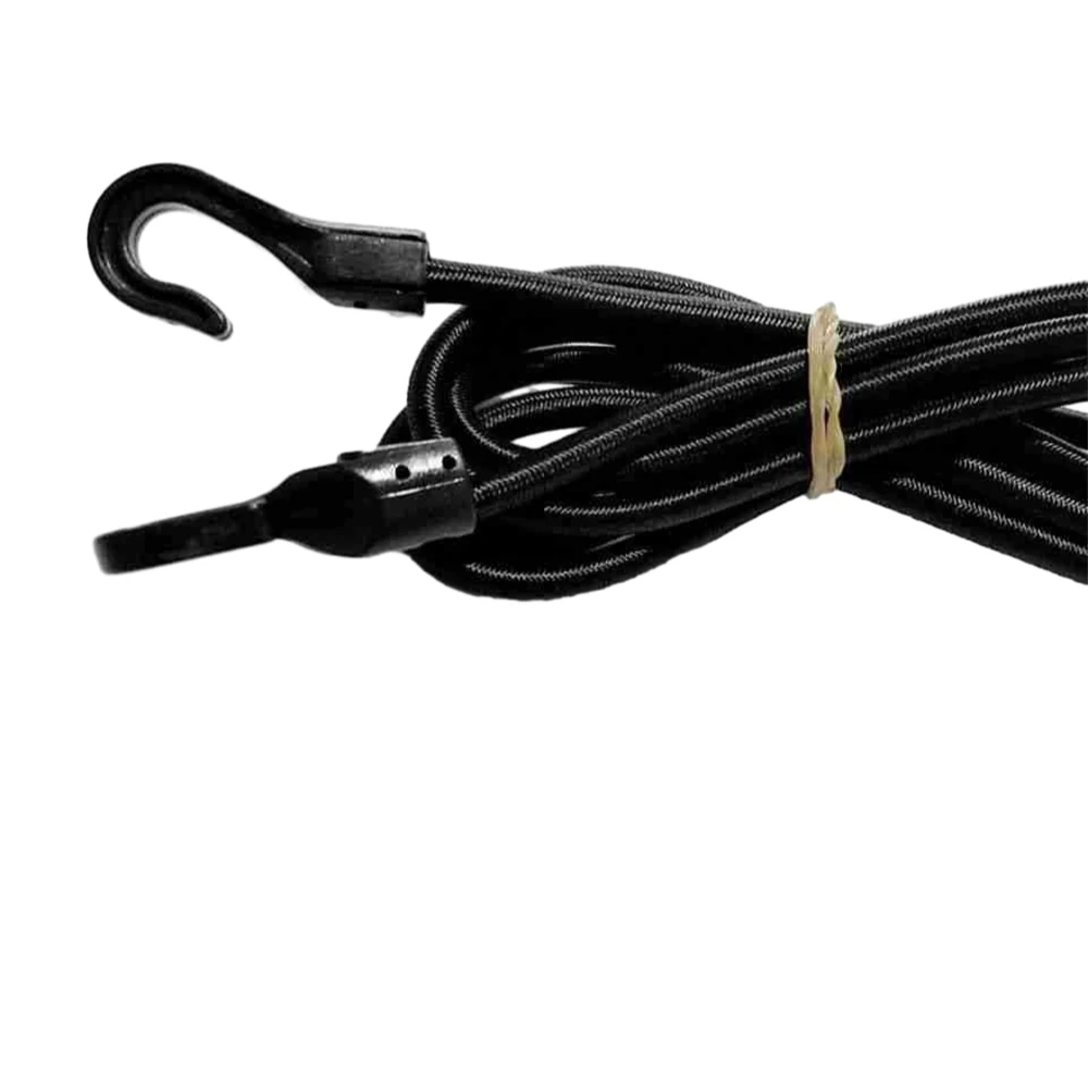 Bike Luggage Carrier Rope 10KG Loading Elastic Band Cargo Racks Tied Rubber Straps Rope/Suitcase Band With Hooks Cargo Straps Luggage Strap Cargo Tie Down Strap Tie Down Straps Lashing Strap Bungee Straps Elastic Binding Rope Bungee Cord Hooks