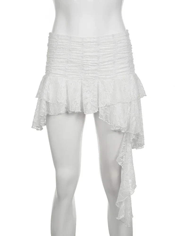 Jupe longue asymétrique portefeuille - Vêtements