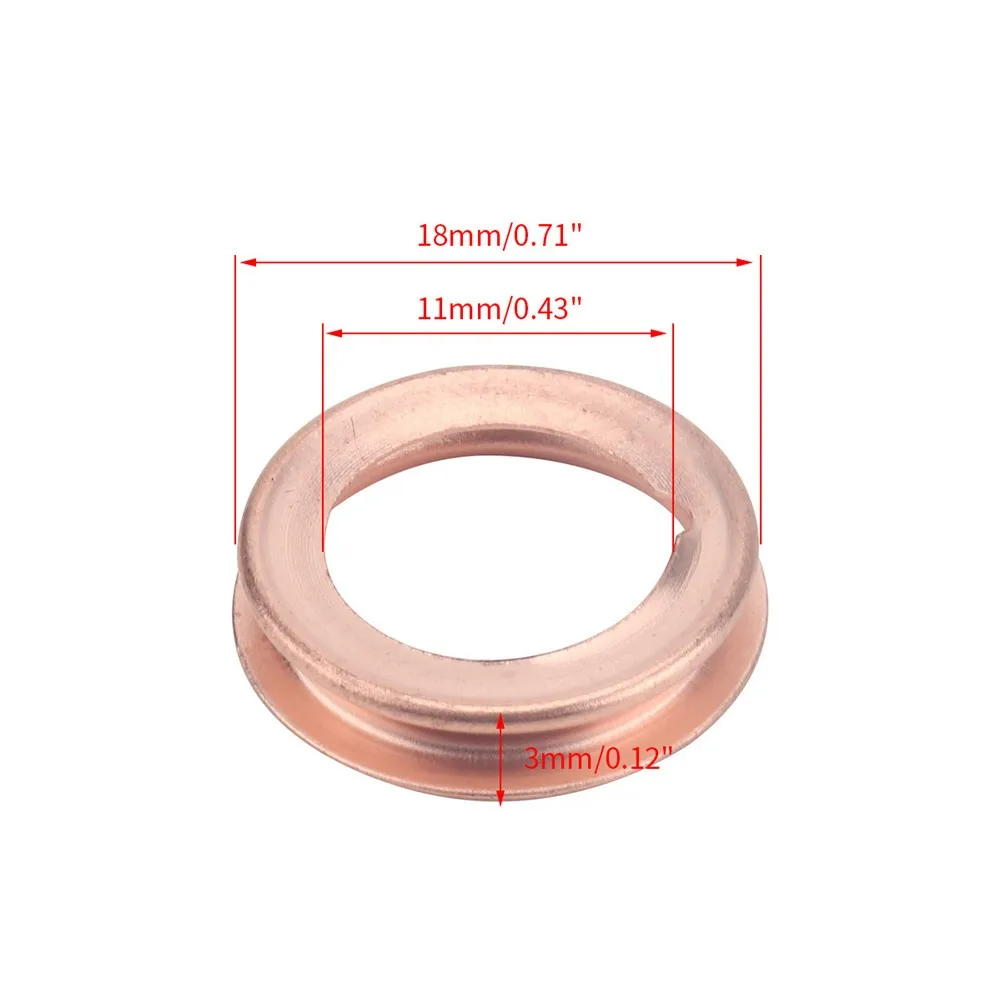 Oil Drain Screw Gasket/copper Washer for Renault Nissan (11026-01M02)