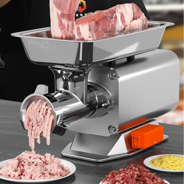 Desktop Meat Grinder 110V Powered Meat Grinding Machine 150kg/h Meat Mincer  Tool