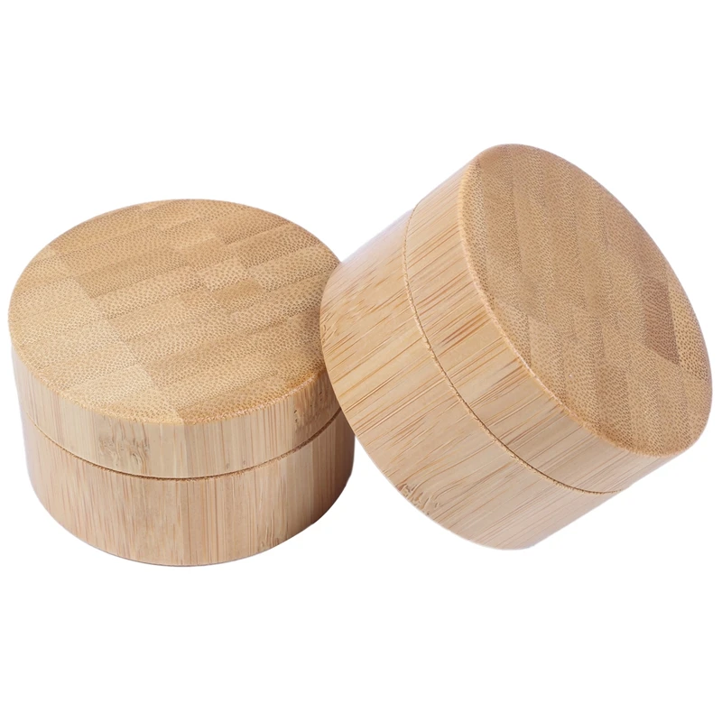 

2 шт., бамбуковый контейнер для крема, 50 г