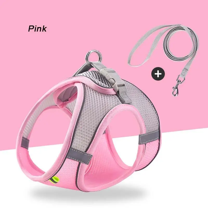 Reflective Mesh Pet Harness 2