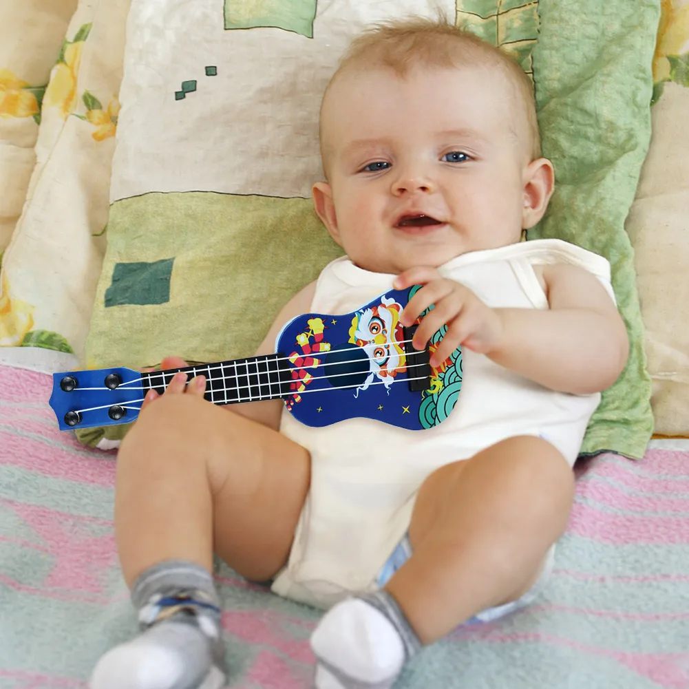 25CM Ukulele 4 String Mini Guitarra Musical Gifts Instruments for Beginners Kids Children ukulele set