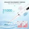 Electric Teeth Cleaner Tooth Whitening & Cleaning Device Waterproof Tartar Remove Fresh Breath Oral Care,White(1 X Head) 4