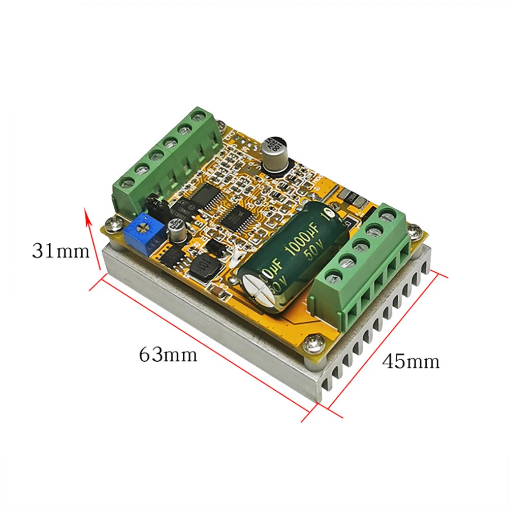 Controlador do Motor Hall de Controle do Motor Pwm sem Hall Bldc Trifásico Brushless Sensor Placa Motorista Dc6.5-50v 380w dc Toys & Sports