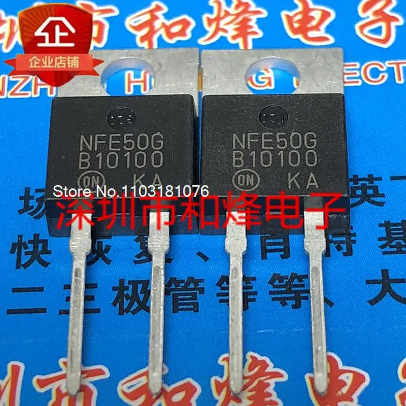 

(20PCS/LOT) B10100 MBR10100 TO-220-2 100V 10A New Original Stock Power chip