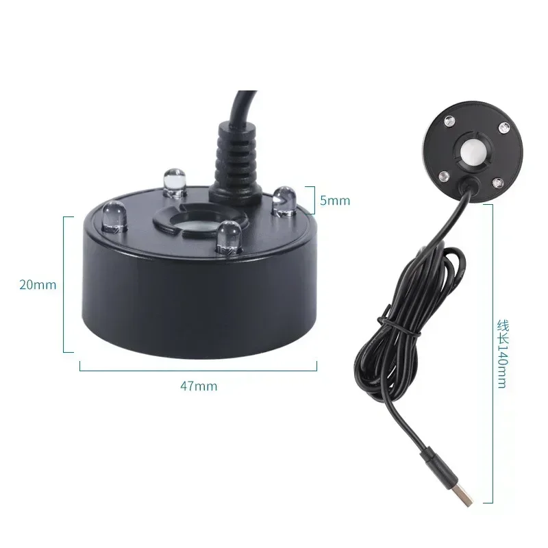 2IN1 USB 5V Water Pump Ultrasonic Atomizer Mist Maker Fogger Fountain Pond Garden Rockery Fish Tank Landscaping Humidifier