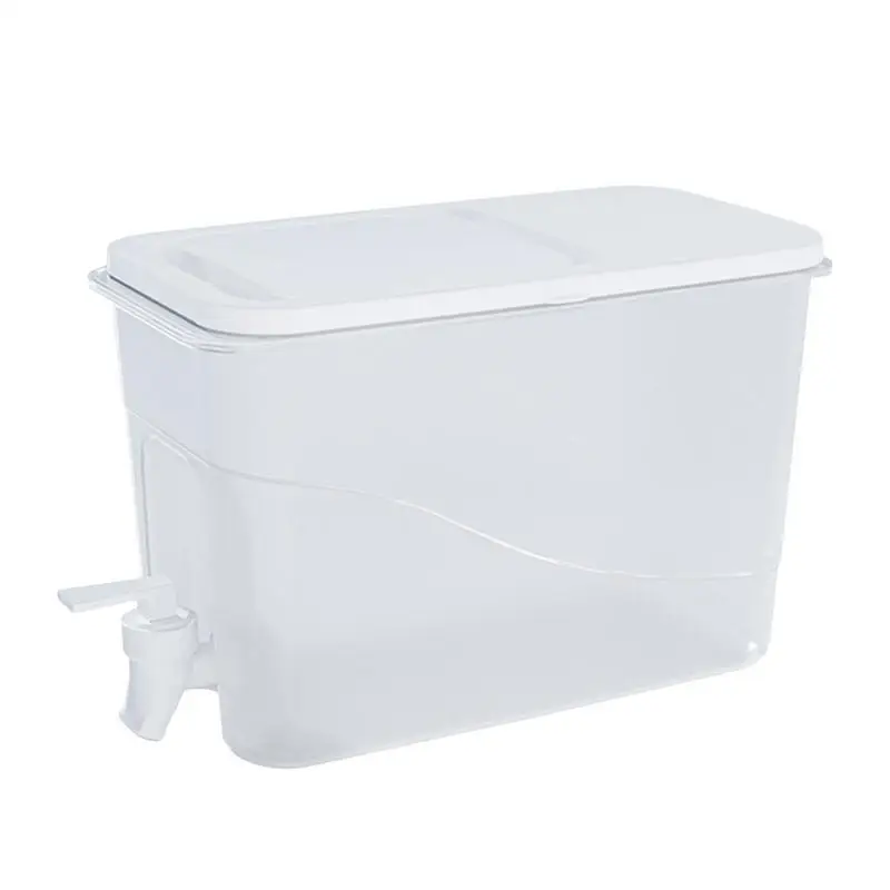 

Cold Water Pitcher Water Dispenser Drinks Container Iced Dispenser 4L Refrigerator Water Dispenser With Faucet liquid Kettle