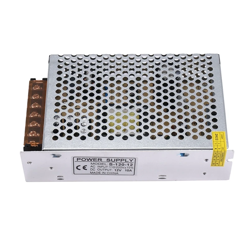 1 PCS DC 12V 10A 120W AC-DC Power Supply AC 110V / 220V To DC 12V Switching Adapter