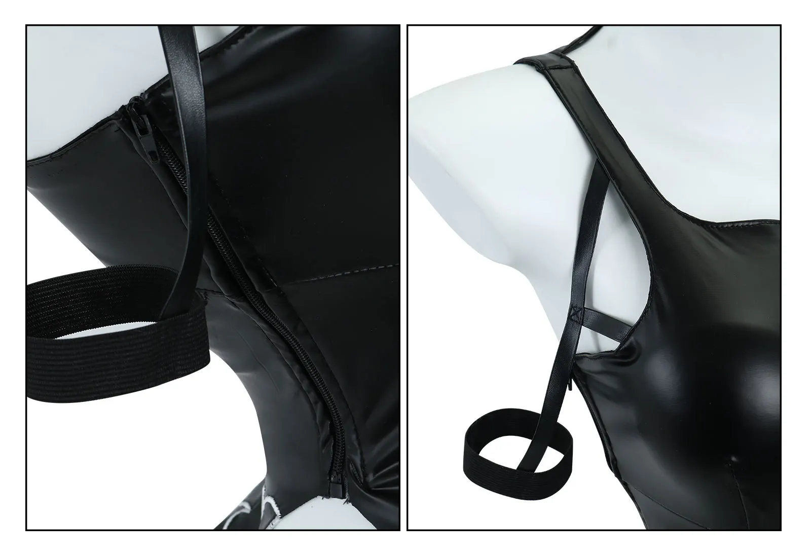 NieR: Automata-Inspired A2 Leather Vest Costume for Women (Unofficial)
