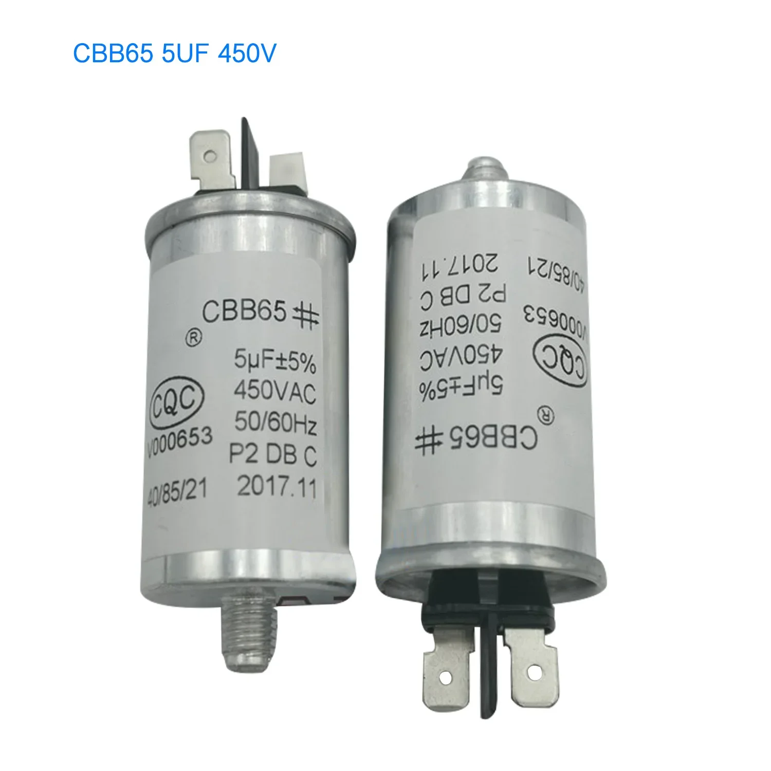 For Washer Dish Washer Capacitor Motor Capacitor Accessories CBB65 MKP3/4/5/6/7UF 450V