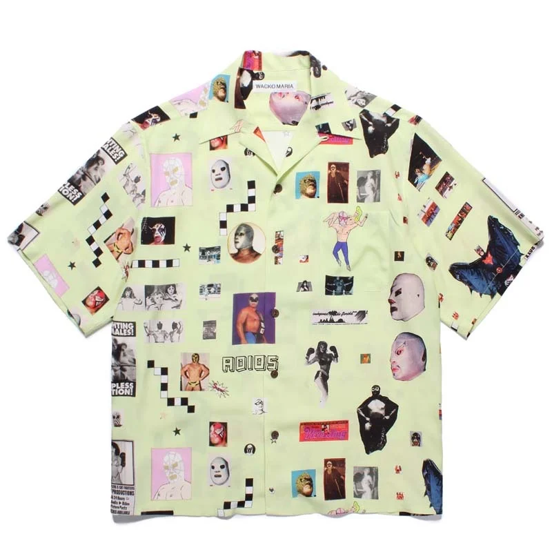 トップス WACKO MARIA Graphic Cuban Collar XL トップス WACKO MARIA Graphic Cuban Collar XL WACKO MARIA x