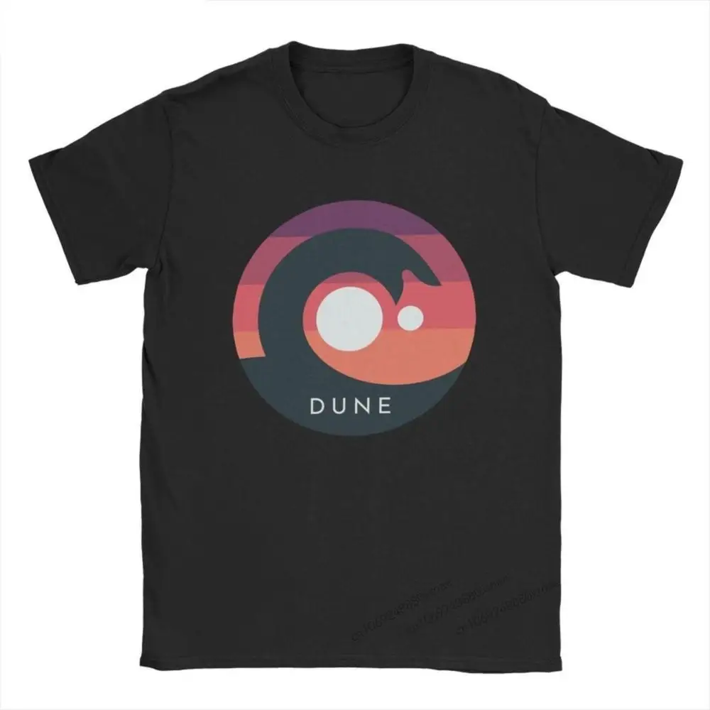 

Dune 2020 Sandworm Arrakis T-Shirts Men Scifi Movie Fun Cotton Tees Crew Neck Short Sleeve T Shirt Gift Idea Tops