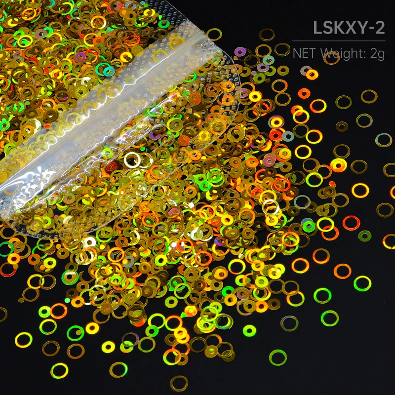 Holographic Gold Butterfly Glitter for Crafting and DIY Projects