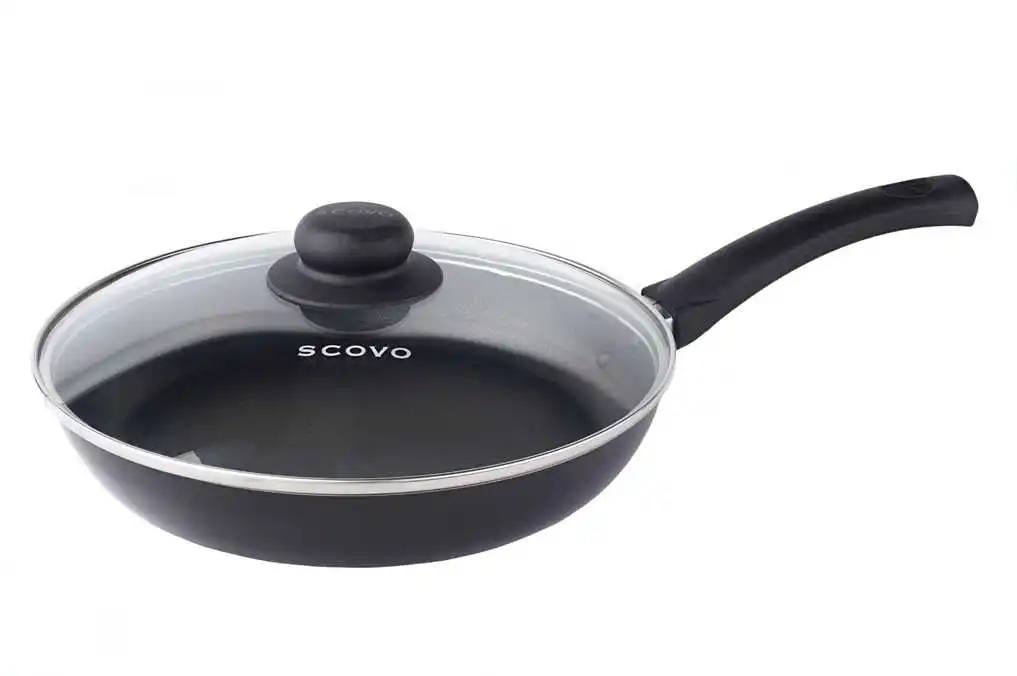 Frying Pan 26 cm with lid consul rc-010 | Дом и сад