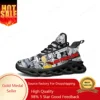 One Punch Man Flats Sneakers Mens Womens Teenager Sports Running Shoes High Quality Saitama Anime Custom Lace Up Mesh Footwear 1