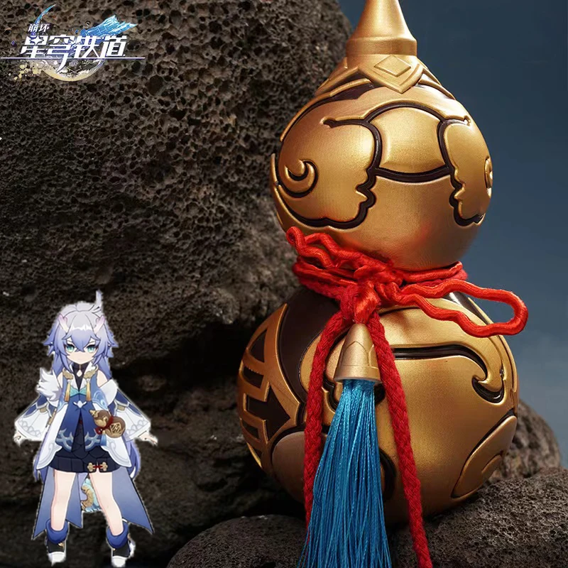 Game Honkai Star Rail Bailu Cosplay Prop Gourd Cosplay Star Rail Bailu  Halloween Costumes Props