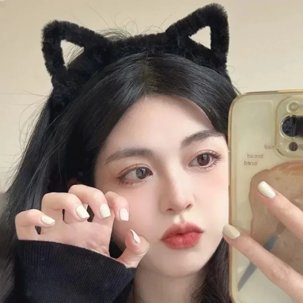 Cat Ear Headband Image 9