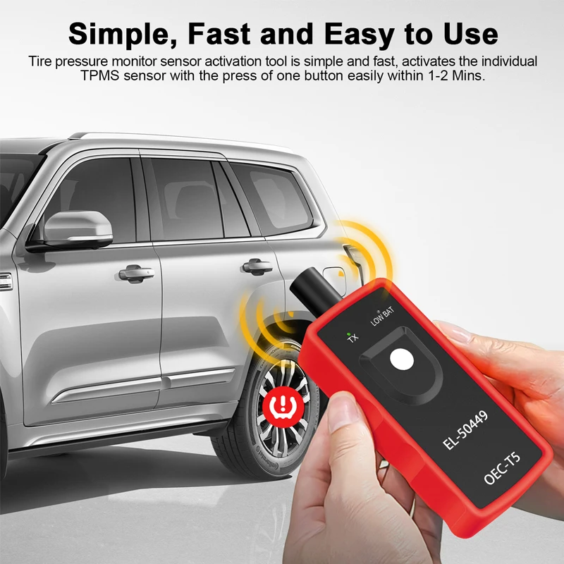 EL50449 TPMS Tire Pressure Monitor Sensor Scanner EL-50449 Activation Tool For Ford Lincoln Mercury Diagnostic Tools