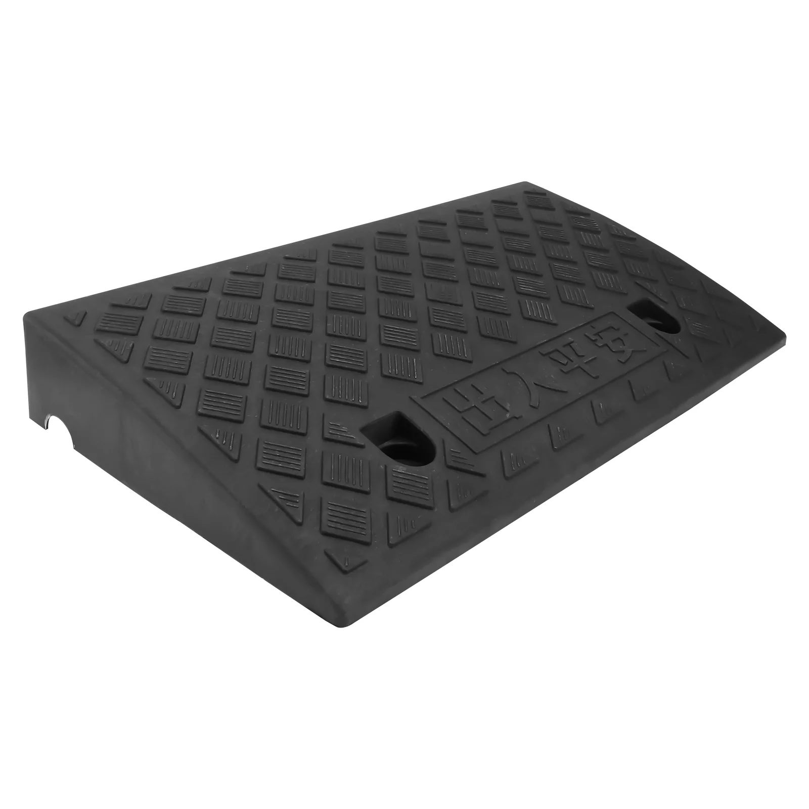 

Hard Plastic Curb Ramps Portable Heavy Duty Ramp For Car Truck Scooter Bike Motorcycle Rubber Triangle Pad Slope Pad Upslope Pad