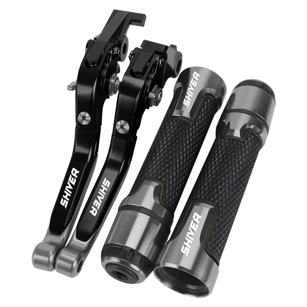 

SHIVER Motorcycle Accessories Brake Clutch Levers Handlebar Handle bar Hand Grips ends FOR Aprilia SHIVER GT 2007-2016 2015