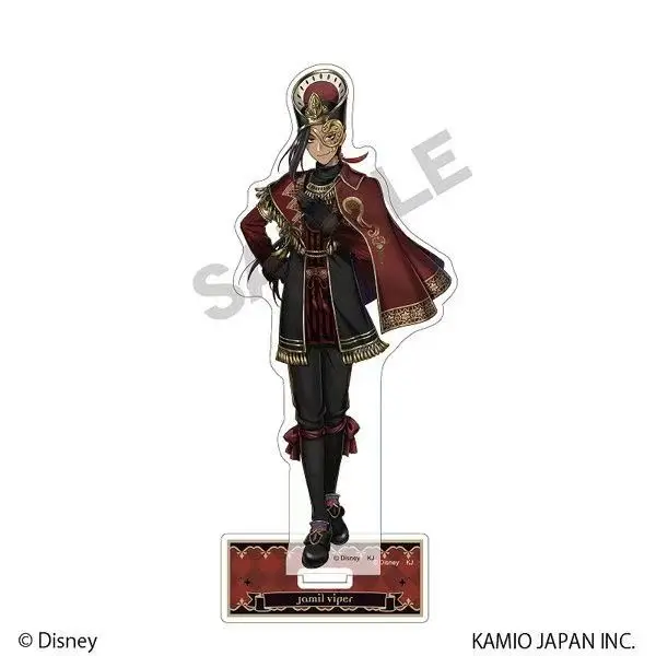 Twisted Wonderland Acrylic Keychain and Stand - Anime Action Figure Ornament and Desktop Accessory