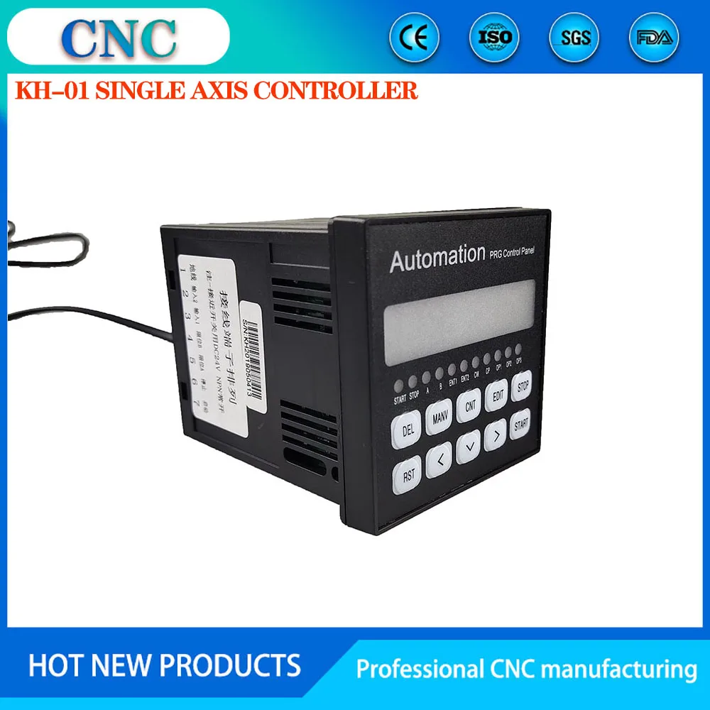 CNC Uniaxial motor paso a paso controlador de movimiento controlador automatización PRG Control Panel 220V