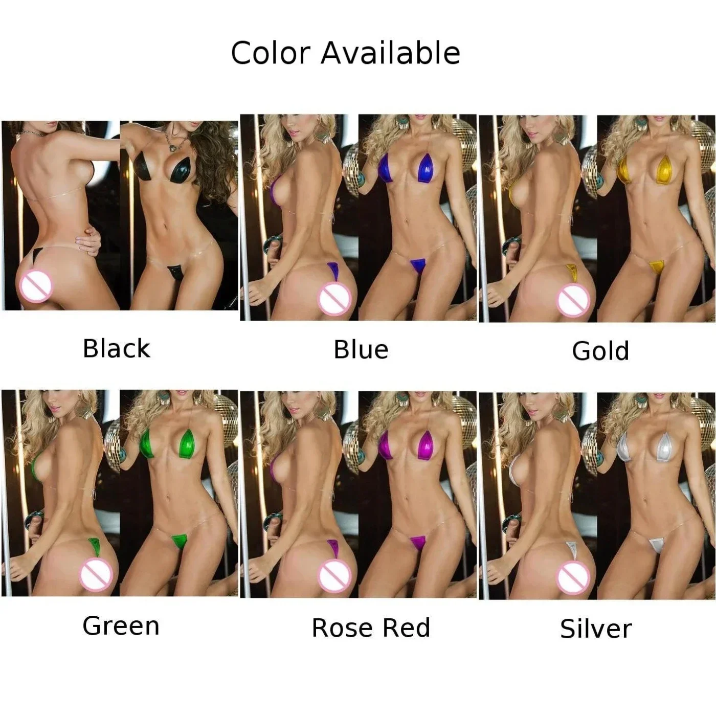 Bikini Set Women Swimwear Bikini Swimsuit Sexy Underpants Woman G-String Exotic Thong Calcinha Soft Two-piece Quick Dry Trunks