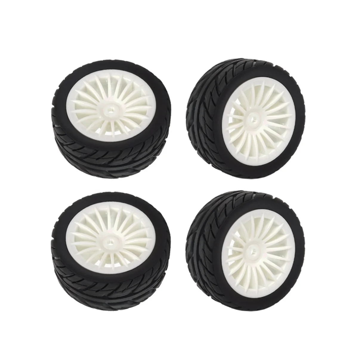 

4Pcs Rubber Tires Tyre Wheel for SG1603 SG1604 SG 1603 UDIRC UD1601 UD1602 UD1603 UD1604 1/16 RC Car Upgrades Parts,2