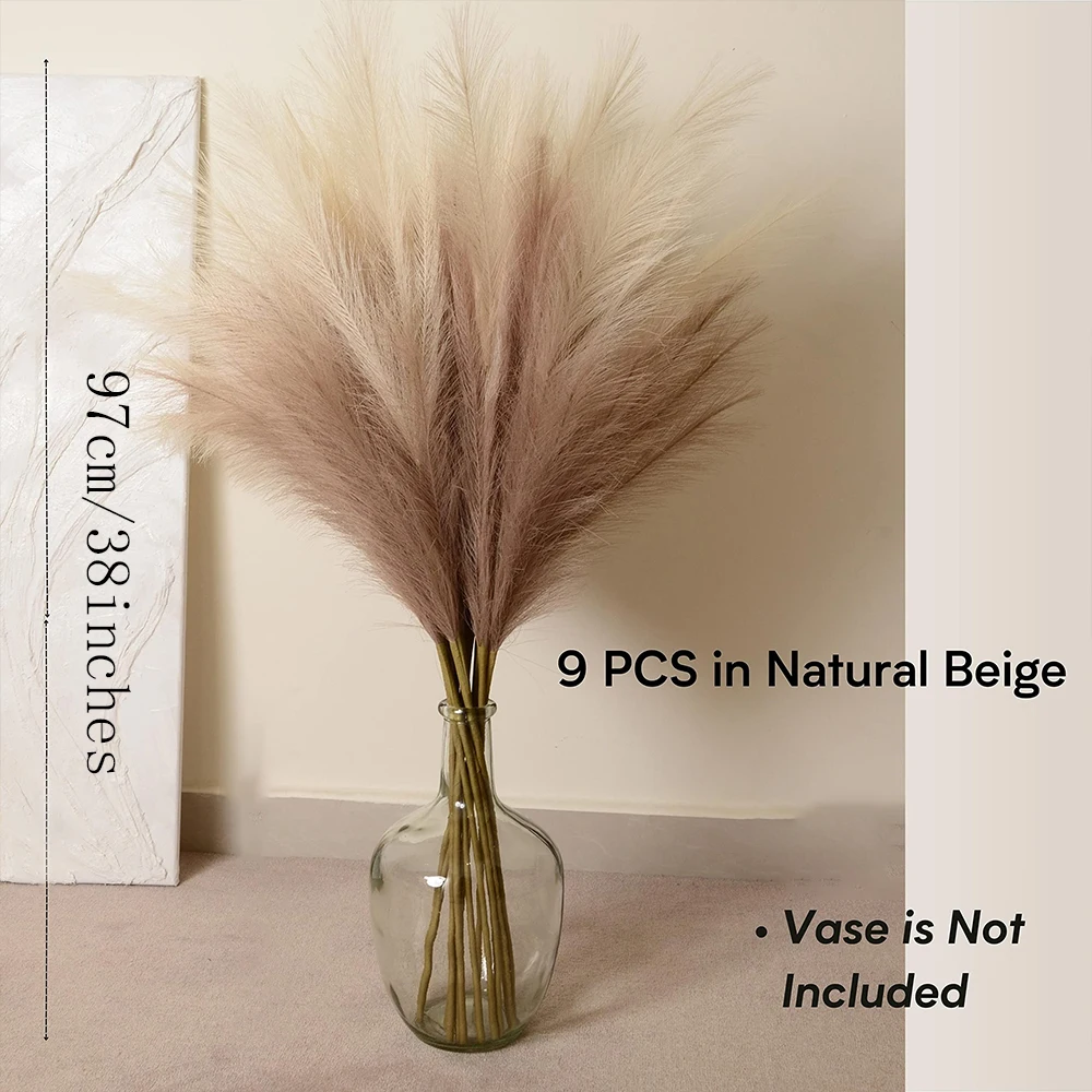Artificial Pampas Grass Decor 6