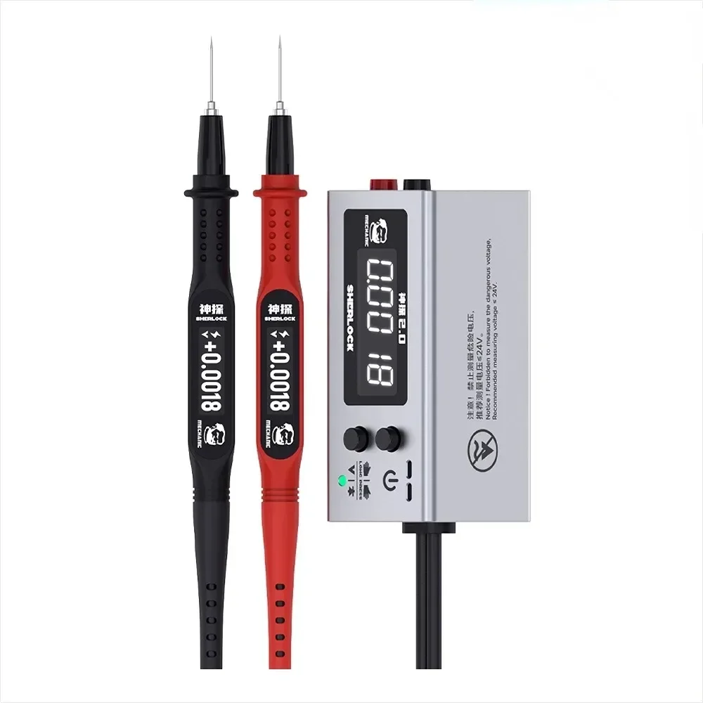 

MECHANIC SHERLOCK V2.0 Multimeter Visual Pen Voltage Internal Screen Display for Phone Voltage Test Table Inspection Repair