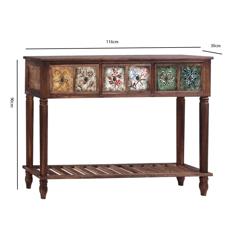 Tavoli Console Stretti Italiani, Tavolo d'Angolo Moderno di Alta Qualità, Stile Nordico, Elegante Mesa De Entrada, Arredamento per Soggiorno - immagine 2