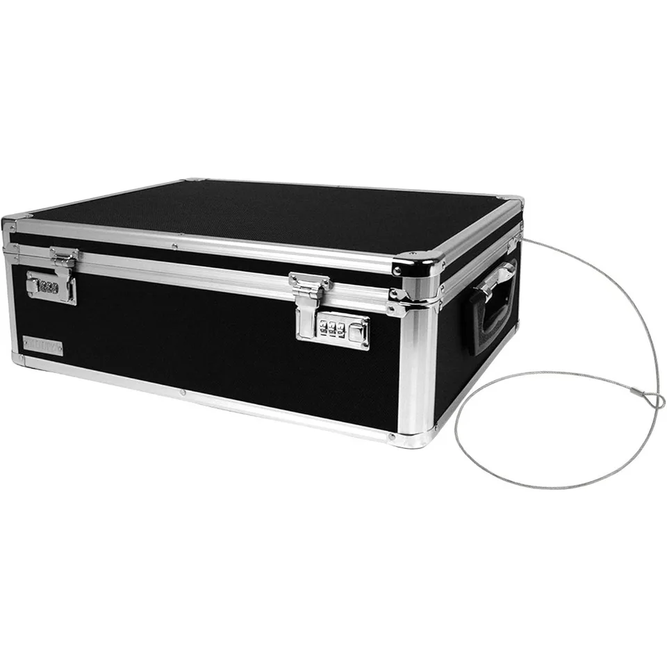 Secure Combination Lock Storage Box for Valuables